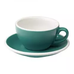 Loveramics Egg - Cappuccino 200 ml Cup and Saucer - Teal