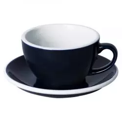 Loveramics Egg - Cappuccino 250 ml Cup and Saucer - Denim