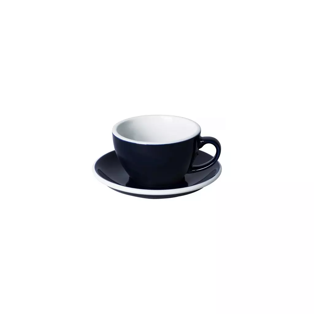 Loveramics Egg - Cappuccino 250 ml Cup and Saucer - Denim