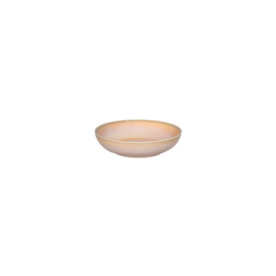 Růžový porcelánový talíř na polévku z kolekce Er-go! od značky Loveramics o průměru 20 cm, ideální pro servírování teplých pokrmů.