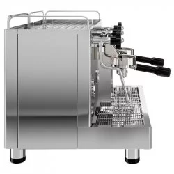 GiuliettaX Lelit pákový kávovar stříbrný