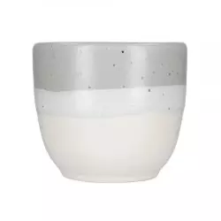 Šálek na caffe latté Aoomi Haze Mug 03WG o objemu 200 ml vyrobený z kameniny.