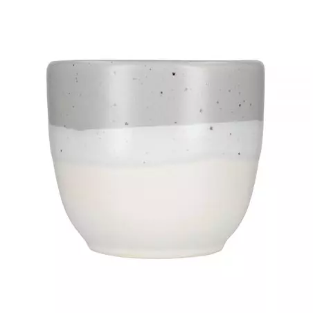 Šálek na caffe latté Aoomi Haze Mug 03WG o objemu 200 ml vyrobený z kameniny.