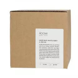 Šálek na caffe latté Aoomi Haze Mug 03WG s objemem 200 ml vyrobený z kameniny.
