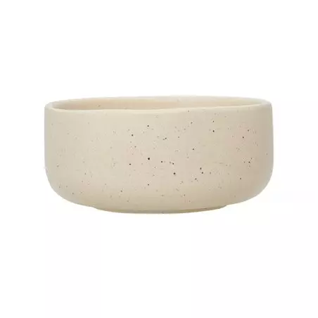 Miska Aoomi Iris Bowl v béžové barvě ideální pro stylové servírování.