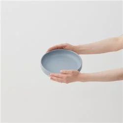 Modrý servírovací talíř Aoomi Kobe Platter, ideální pro prezentaci vašich oblíbených pokrmů.