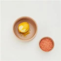 Miska Aoomi Sand Bowl na servírování, v oranžové barvě, ideální pro stolování s elegancí.