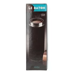 Měděný termohrnek Asobu Le Baton s objemem 500 ml s dvoustěnnou izolací udržuje nápoje déle teplé.