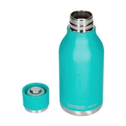Asobu Urban Water Bottle 460 ml v tyrkysové barvě, ideální pro cestování a udržení nápojů v optimální teplotě.