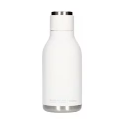 Termohrnek Asobu Urban Water Bottle s objemem 460 ml v bílé barvě, vhodný pro každodenní hydrataci na cestách.