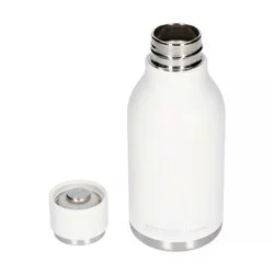 Bílá cestovní termolahvě Asobu Urban Water Bottle o objemu 460 ml, ideální na uchování teplých i studených nápojů.