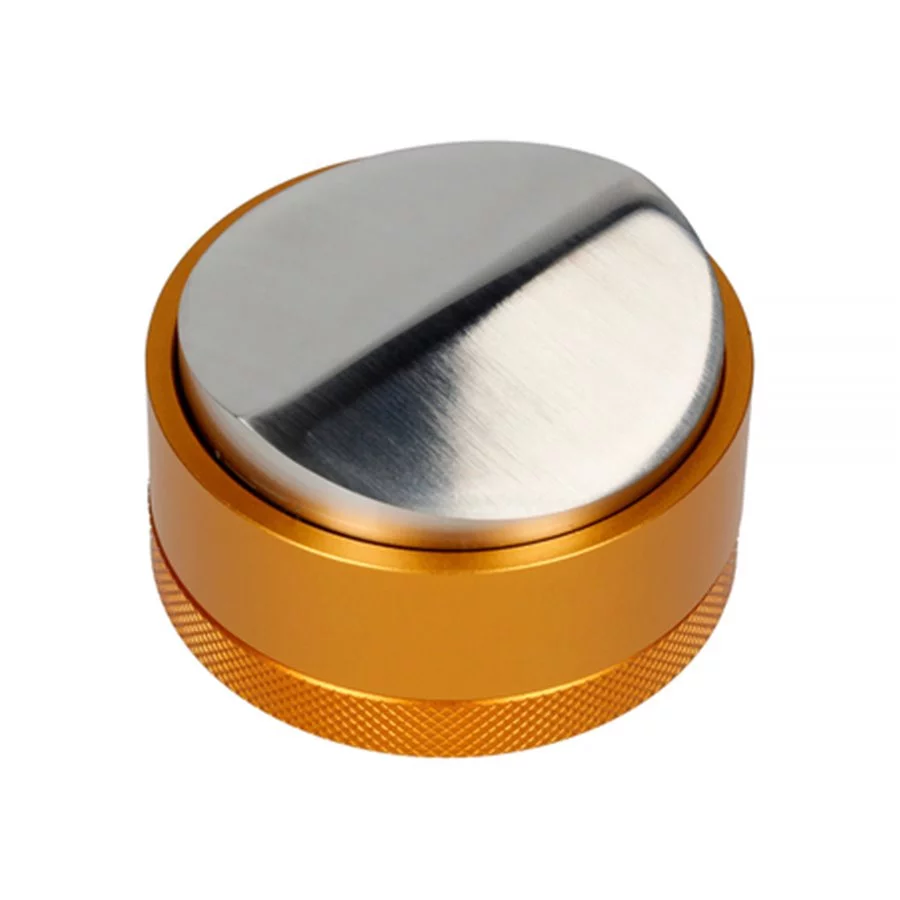 Distributor na kávu Barista Space C1 ve zlaté barvě, průměr 58 mm, ideální pro precizní rozložení kávového prášku.