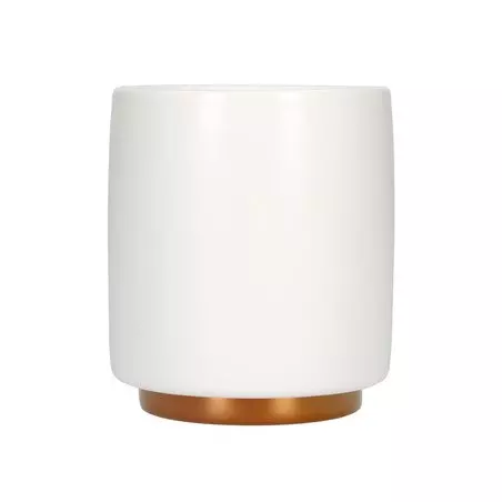Bílý šálek Fellow Monty Cortado o objemu 130 ml, ideální pro lungo.