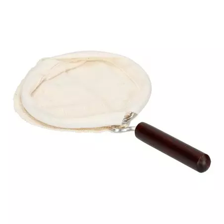 Látkový filtr s rukojetí značky Hario pro Drip Pot 1 Cup, určený pro milovníky kvalitně připravené kávy.