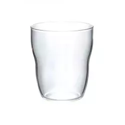 Hario Handy Tumbler o objemu 330 ml, určený pro filtrovanou kávu, vyrobený ze skla, od značky Hario.