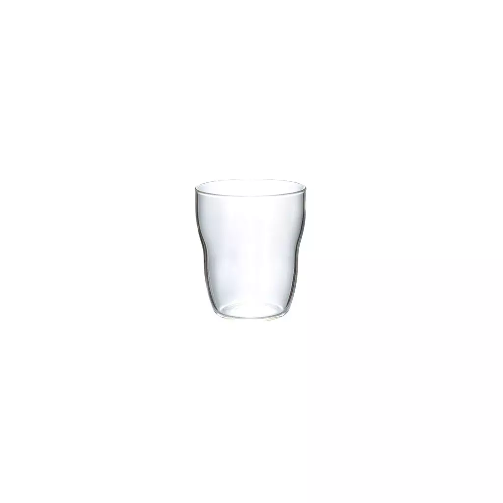 Hario Handy Tumbler o objemu 330 ml, určený pro filtrovanou kávu, vyrobený ze skla, od značky Hario.