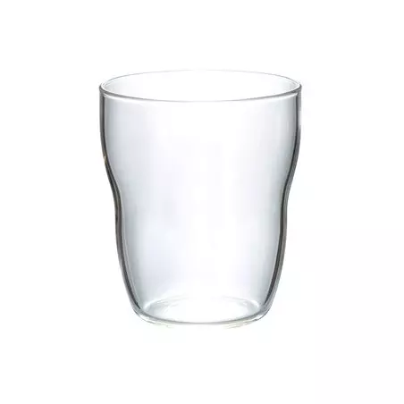Hario Handy Tumbler o objemu 330 ml, určený pro filtrovanou kávu, vyrobený ze skla, od značky Hario.