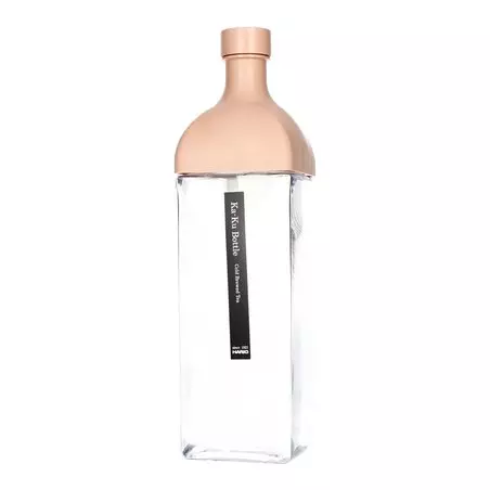 Růžová láhev Hario Ka-Ku pro přípravu coldbrew kávy od značky Hario.