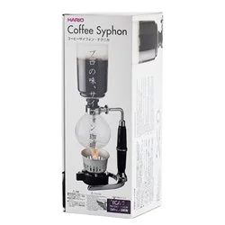 Skleněný vakuumový kávovar Hario Syphon Next 5 pro přípravu kávy metodou sifonu, značky Hario.
