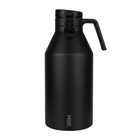 Černý termohrnek MiiR Growler o objemu 950 ml, ideální pro cestování.