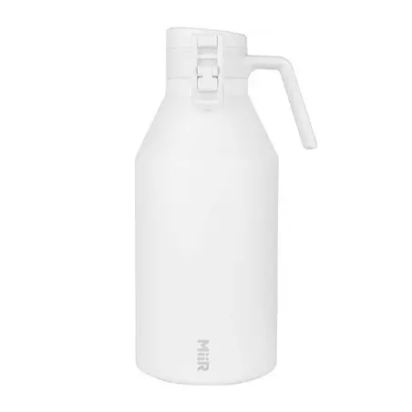 Bílý termohrnek MiiR Growler s objemem 950 ml, ideální pro udržení nápojů teplých či studených během cestování.