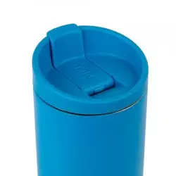 Modrý cestovní termohrnek MiiR Travel Tumbler s objemem 350 ml, ideální na kávu.