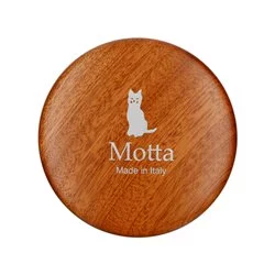 Distributor kávy Motta v hnědé barvě s průměrem 58 mm, vhodný pro baristy a milovníky kvalitně připravené kávy.