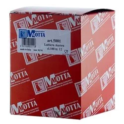 Konvička na mléko Motta Aurora s objemem 1000 ml, vhodná pro přípravu pěny na cappuccino nebo servírování mléka.