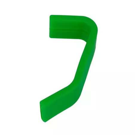 Silikonová rukojeť Rhinowares zelené barvy pro konvičku na mléko o objemu 600 ml.