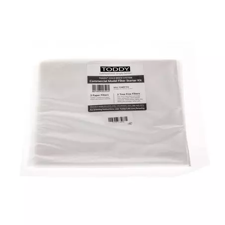 Toddy Cold Brew System Commercial Toddy Maker Filter Starter Set, set pro výrobu studeného kávového nápoje z papírových filtrů.
