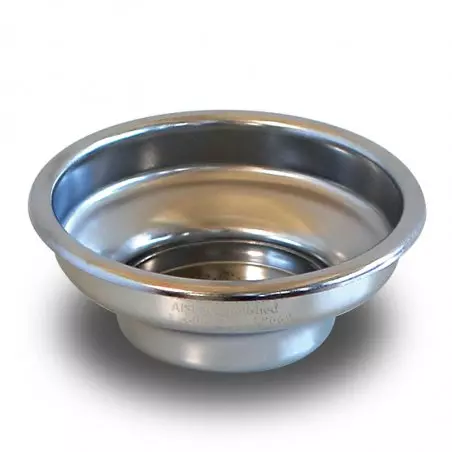 Profesionální přetlakový filtr Ascaso Profi pro 7g kávy, doporučená velikost tamperu 58 mm.