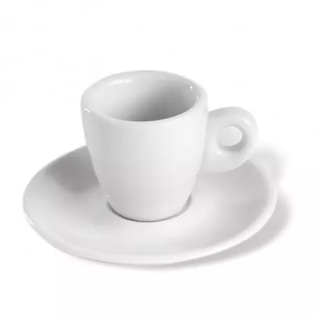 ClubHouse šálek s podšálkem Giacinto, 65 ml, bílá