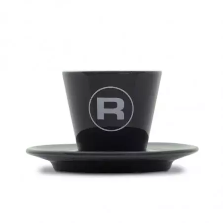 Šálek s podšálkem Rocket Espresso Porta Via o objemu 180 ml, ideální pro servírování kávy.
