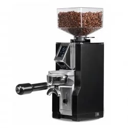 Eureka Mignon Libra CR mlýnek na kávu v černé barvě.