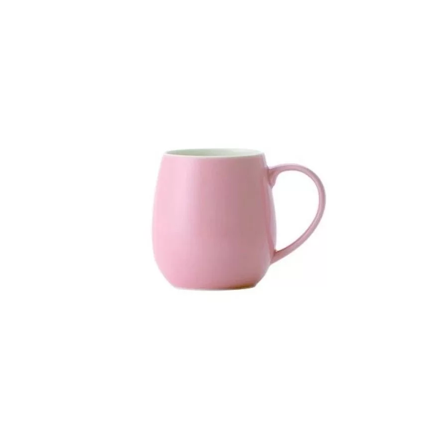Origami Aroma Barrel Cup porcelánový hrnek o objemu 320ml v růžové barvě.