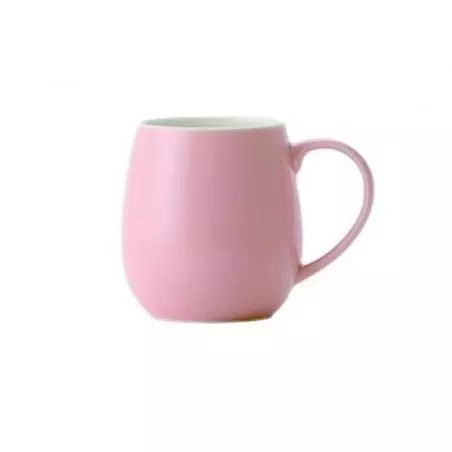 Origami Aroma Barrel Cup porcelánový hrnek o objemu 320ml v růžové barvě.
