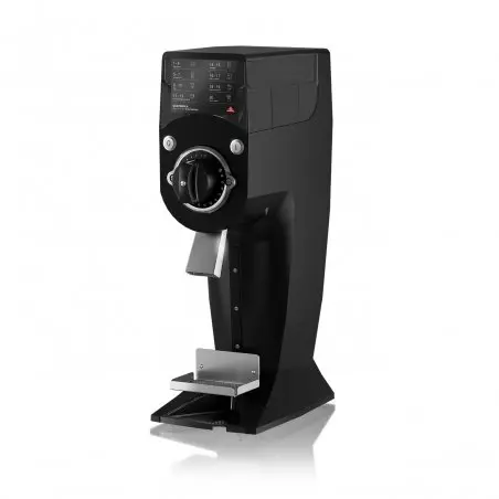 Ploché mlecí kameny univerzálního mlýnku na kávu Mahlkönig Guatemala SB značky Mahlkönig zajišťují rovnoměrné mletí kávy.