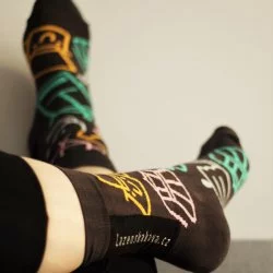 Lázeňské ponožky pro milovníky kávy