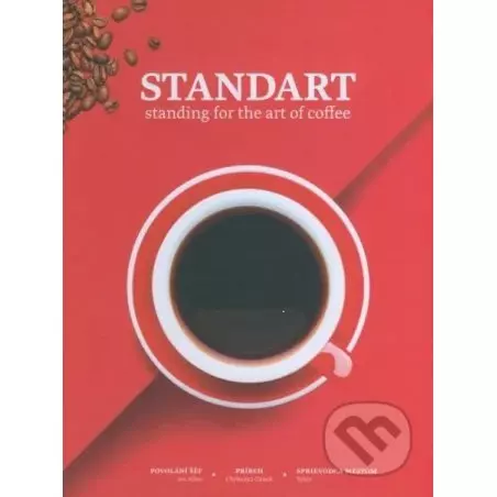 Obálka knihy Standart 10 od Standart Mag, která se zabývá tématem kávy.