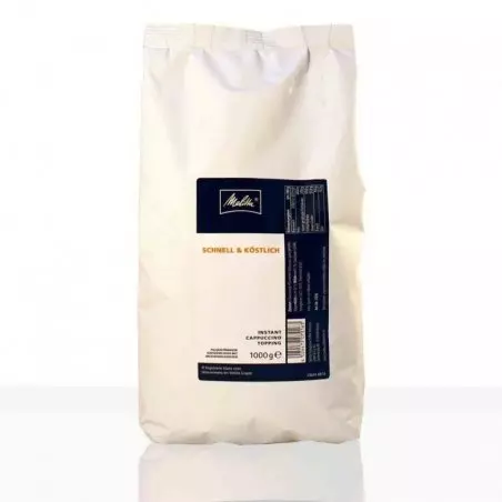 Čokoláda Melitta smetana 1 kg, ideální pro milovníky bohaté a krémové chuti.