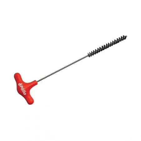 Kartáček Pallo Steamy Wanda 75 mm pro efektivní čištění mléčných cest u kávovarů.