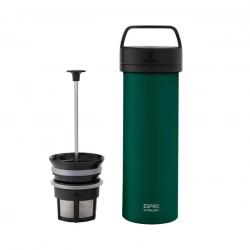 Espro Ultra Light Coffee Press v zelené barvě s objemem 450 ml.