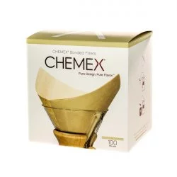 Chemex FSU-100 pro 6-10 šálků kávy přírodní (100ks) papírové filtry
