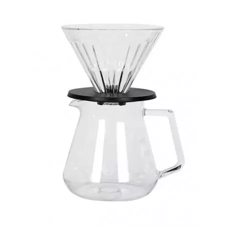 Timemore Crystal Eye Brewer Set - skleněný dripper + server o velikosti 02.