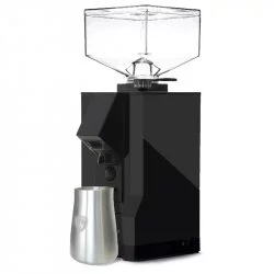 Domácí elektrický mlýnek na filtrovanou kávu Eureka Mignon Filtro Silent v černé barvě.