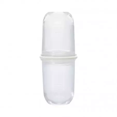 Skleněný Latte Shaker od značky Hario s objemem 70 ml, ideální pro přípravu pěny na kávu.