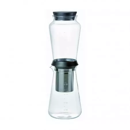 Coffee maker Hario Shizuku Slow Drip Brewer pro přípravu studené kávy Coldbrew, vyroben z kvalitního plastu.