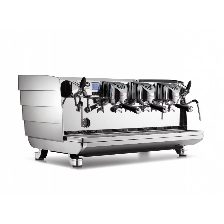 Profesionální pákový kávovar Victoria Arduino 358 White Eagle 3GR v chromovém provedení s napětím 380V.