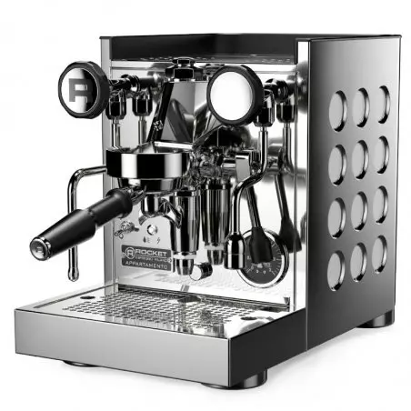 Domácí pákový kávovar Rocket Espresso Appartamento TCA v bílé barvě.