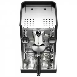 Domácí pákový kávovar Rocket Espresso Appartamento TCA svrchu. Domácí pákový kávovar Rocket Espresso Appartamento TCA svrchu.